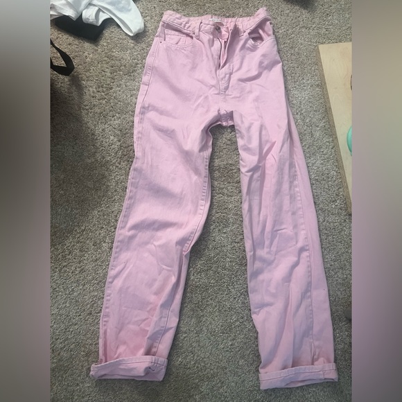 Pacsun high rise pink jeans - Picture 1 of 2